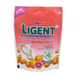 Yuri Ligent Dishwashing Detergent Antibacterial Grape Fruit 180ml Pouch