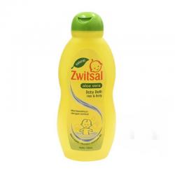 Zwitsal Baby Bath Hair and Body Natural Aloe Vera 100ml