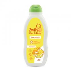 Zwitsal Baby Hair and Body Bath Milky Honey 200ml
