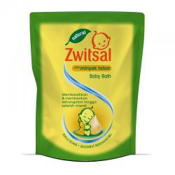 Zwitsal Baby Bath Natural Minyak Telon Pouch 250ml